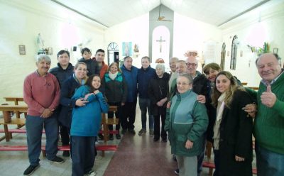 LUIS GUILLÓN: FERNANDO GRAY RECORRIÓ EL BARRIO VILLA DE MAYO