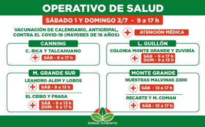 NUEVAS JORNADAS DE VACUNACIÓN