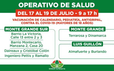 OPERATIVOS TERRITORIALES DE VACUNACIÓN EN EL DISTRITO