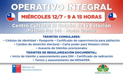 OPERATIVO INTEGRAL EN MONTE GRANDE