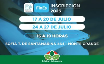PLAN FINES EN EL MUNICIPIO DE ESTEBAN ECHEVERRÍA