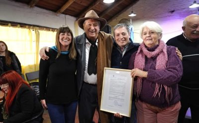 FERNANDO GRAY PARTICIPÓ  DEL 26° ANIVERSARIO DEL CENTRO TRADICIONALISTA ESTEBAN ECHEVERRÍA 