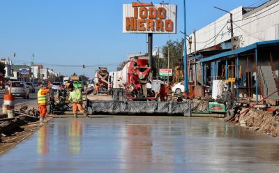 EL MUNICIPIO DE ESTEBAN ECHEVERRÍA AVANZA CON LA REPAVIMENTACIÓN DE LA RUTA 4