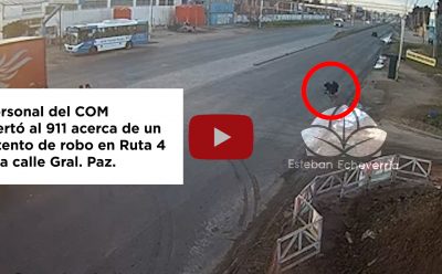 UNA PERSONA DETENIDA POR INTENTO DE ROBO EN LA RUTA 4