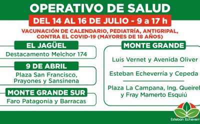 AVANZAN LOS OPERATIVOS TERRITORIALES DE VACUNACIÓN EN EL DISTRITO