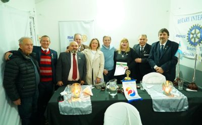 FERNANDO GRAY PARTICIPÓ DE LA CELEBRACIÓN POR EL 11° ANIVERSARIO DEL ROTARY CLUB MONTE GRANDE DEL CENTENARIO