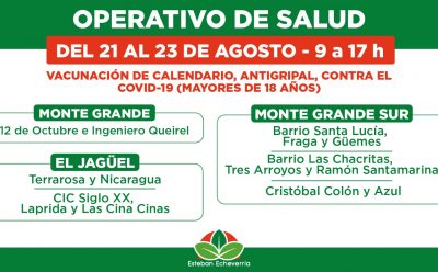 AVANZAN LOS OPERATIVOS TERRITORIALES DE VACUNACIÓN EN EL DISTRITO