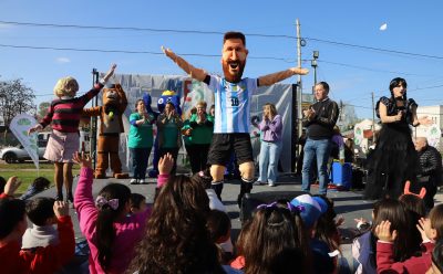 FERNANDO GRAY CELEBRÓ EL MES DE LAS INFANCIAS EN ESTEBAN ECHEVERRÍA