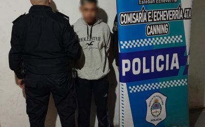 MONTE GRANDE SUR: DETUVIERON A UN HOMBRE ACUSADO DE BALEAR A UN JOVEN DE 17 AÑOS EN EL BARRIO SANTA ISABEL