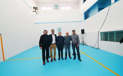 FERNANDO GRAY PARTICIPÓ DE LA REINAUGURACIÓN DE LA CANCHA DE PELOTA PALETA DEL CLUB SOCIAL Y DEPORTIVO ESTEBAN ECHEVERRÍA