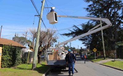 AVANZA LA INSTALACIÓN DE 11.000 LUMINARIAS LED EN ESTEBAN ECHEVERRÍA