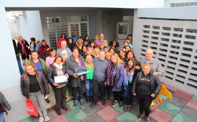 FERNANDO GRAY INAUGURÓ LAS OBRASDE LA UNIDAD SANITARIA N° 15 DE NUESTRAS MALVINAS