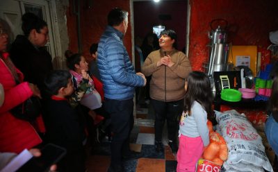 FERNANDO GRAY VISITÓ INSTITUCIONES DEL BARRIO NUESTRAS MALVINAS
