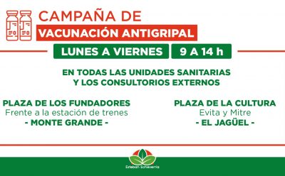 CONTINÚA LA CAMPAÑA DE VACUNACIÓN ANTIGRIPAL