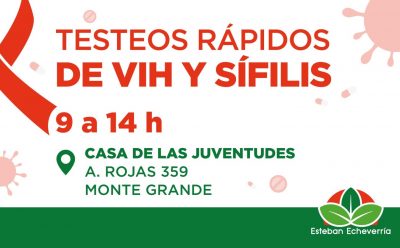 TESTEOS RÁPIDOS DE VIH Y SÍFILIS