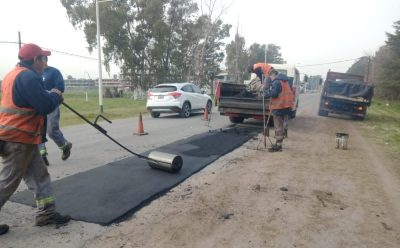 NUEVAS OBRAS DE BACHEO EN LA LOCALIDAD DE CANNING