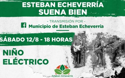 NIÑO ELÉCTRICO EN ESTEBAN ECHEVERRÍA SUENA BIEN