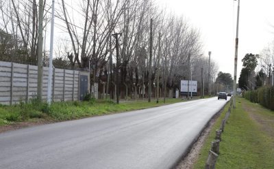 CANNING: EL MUNICIPIO FINALIZÓ LA REPAVIMENTACIÓN DE LA CALLE ESCRIBANO VÁZQUEZ