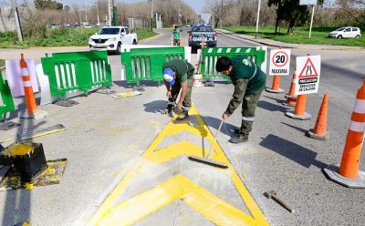 EL MUNICIPIO DE ESTEBAN ECHEVERRÍA CONTINÚA REALIZANDO TRABAJOS DE MEJORAMIENTO VIAL EN EL DISTRITO