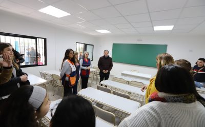 FERNANDO GRAY INAUGURÓ OBRAS EN LA ESCUELA PRIMARIA N° 6 DE MONTE GRANDE