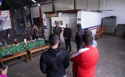 FERNANDO GRAY VISITÓ INSTITUCIONES DE MONTE GRANDE