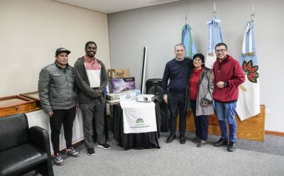 FERNANDO GRAY RECIBIÓ A REPRESENTANTES DE LA CAPILLA SAN CAYETANO PERTENECIENTE A LA PARROQUIA SAGRADO CORAZÓN 