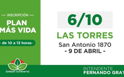 INSCRIPCIÓN AL PLAN MÁS VIDA EN 9 DE ABRIL
