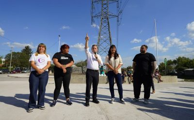 FERNANDO GRAY Y FERNANDA MIÑO RECORRIERON OBRAS EN LOS BARRIOS LA MORITA Y SAN IGNACIO