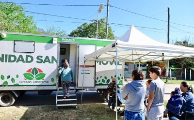 OPERATIVOS GRATUITOS TERRITORIALES DE SALUD EN ESTEBAN ECHEVERRÍA