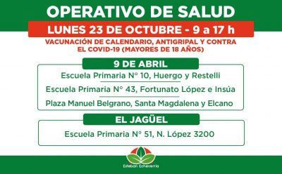 CONTINÚA EL OPERATIVO TERRITORIAL DE SALUD EN ESTEBAN ECHEVERRÍA