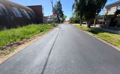 AVANZAN LOS TRABAJOS DE PAVIMENTACIÓN EN EL DISTRITO