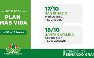 PLAN MÁS VIDA EN EL JAGÜEL Y LUIS GUILLÓN