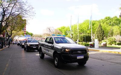 EL MUNICIPIO DE ESTEBAN ECHEVERRÍA ENTREGÓ CUATRO NUEVOS PATRULLEROS A GENDARMERÍA NACIONAL
