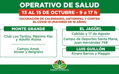 AVANZAN LOS OPERATIVOS TERRITORIALES DE SALUD EN EL DISTRITO