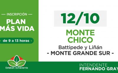 CONTINÚAN LAS JORNADAS DE INSCRIPCIÓN AL PLAN MÁS VIDA 