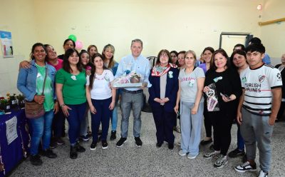 FERNANDO GRAY PARTICIPÓ DEL FESTEJO POR EL 15° ANIVERSARIO DEL CENTRO DE FORMACIÓN PROFESIONAL N° 403