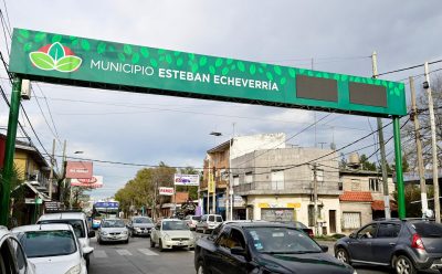 FINALIZAN LAS TAREAS DE INSTALACIÓN DEL PRIMER ARCO DEL ANILLO DIGITAL DE SEGURIDAD EN ESTEBAN ECHEVERRÍA