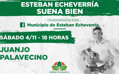 JUANJO PALAVECINO EN ESTEBAN ECHEVERRÍA SUENA BIEN