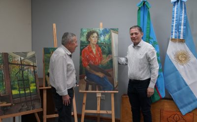 EL MUNICIPIO RECIBIÓ LA DONACIÓN DE OBRAS DE LA PINTORA LOCAL ZAIDA SOUZA Y DIFUNDIRÁ SU LEGADO ARTÍSTICO