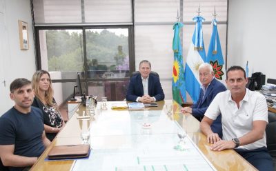 FERNANDO GRAY RECIBIÓ AL PRESIDENTE DE LA CÁMARA REGIONAL DE COMERCIO E INDUSTRIA DE LOMAS DE ZAMORA