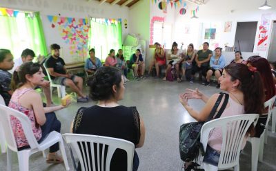 EL MUNICIPIO DE ESTEBAN ECHEVERRÍA REALIZÓ UN TALLER DE ACOMPAÑAMIENTO A LAS INFANCIAS