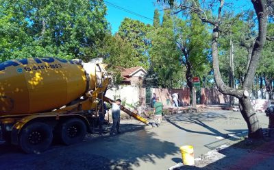 NUEVOS TRABAJOS DE BACHEO EN HORMIGÓN EN MONTE GRANDE