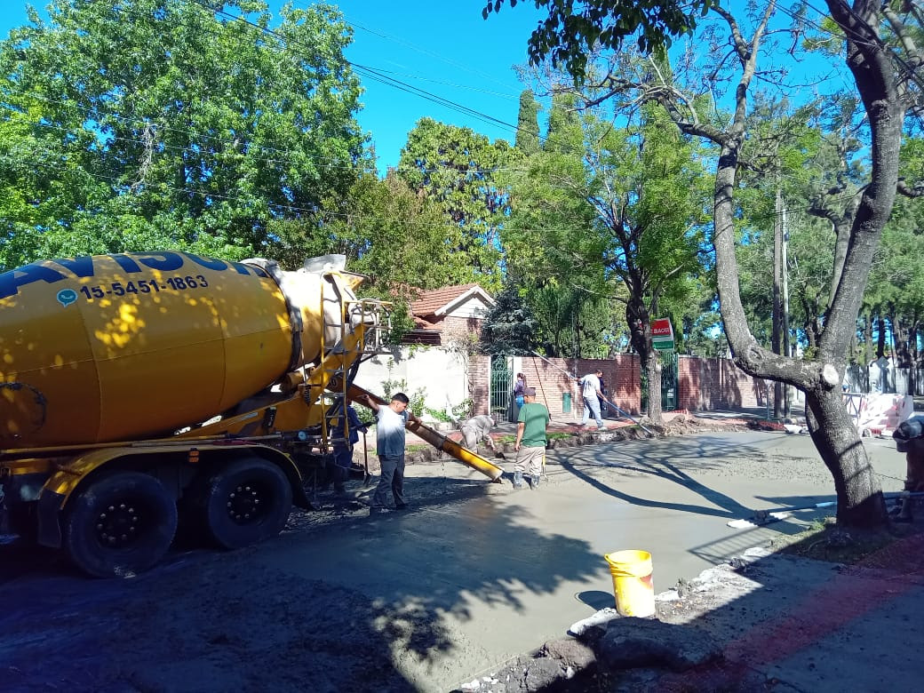 NUEVOS TRABAJOS DE BACHEO EN HORMIGÓN EN MONTE GRANDE