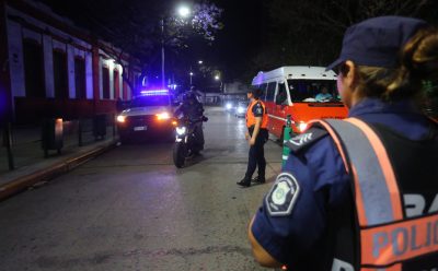 CONTINÚAN LOS OPERATIVOS DE SEGURIDAD EN ESTEBAN ECHEVERRÍA