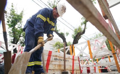 EN ESTEBAN ECHEVERRÍA, EDESUR CONTINÚA CON LAS OBRAS PARA AUMENTAR LA CAPACIDAD DE POTENCIA DE LAS REDES ELÉCTRICAS