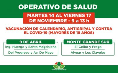 CONTINÚAN LOS OPERATIVOS TERRITORIALES DE SALUD EN ESTEBAN ECHEVERRÍA