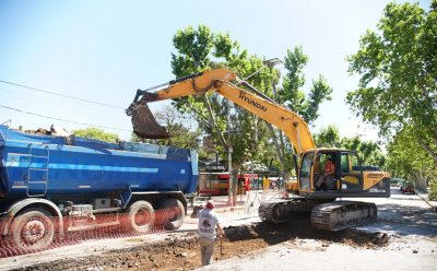 MONTE GRANDE: NUEVAS OBRAS DE BACHEO EN HORMIGÓN