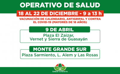 AVANZAN LOS OPERATIVOS TERRITORIALES DE SALUD EN EL DISTRITO