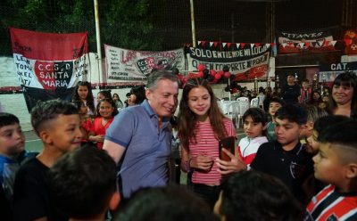 FERNANDO GRAY ESTUVO EN LA CELEBRACIÓN DE LOS 34 AÑOS DEL CLUB CULTURAL, SOCIAL Y DEPORTIVO SANTA MARÍA