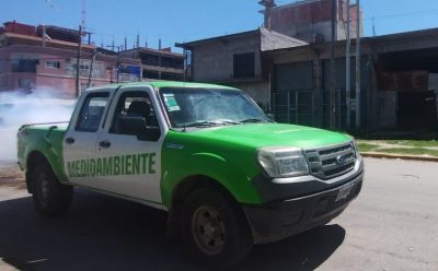 9 DE ABRIL: NUEVAS TAREAS DE FUMIGACIÓN